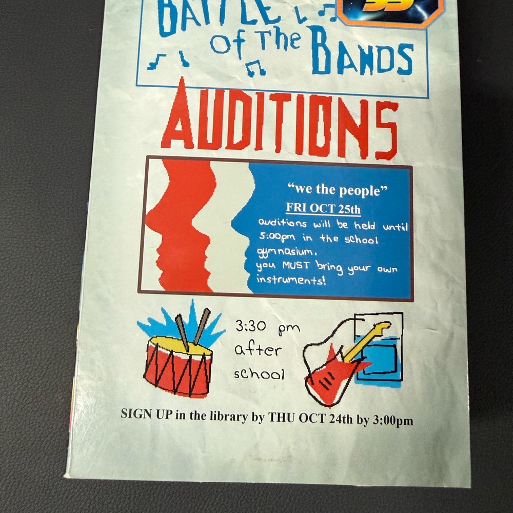 NECA Back to the Future Ultimate Marty McflyBattle of the Bands Auditions figure
